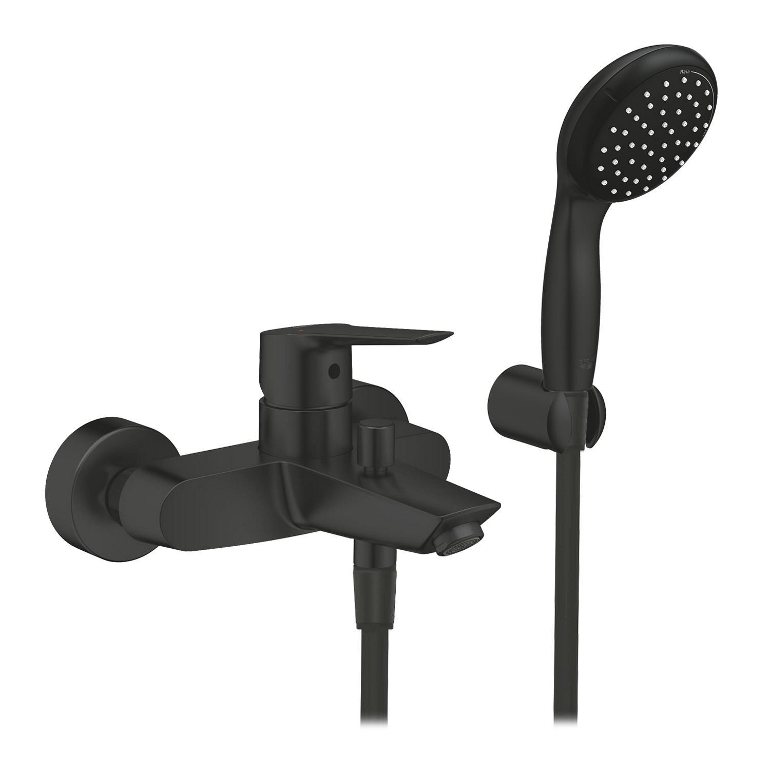 Набор смесителей для ванны Grohe QuickFix Start UA303301SQ CV032757 Черный (195806) - фото 4