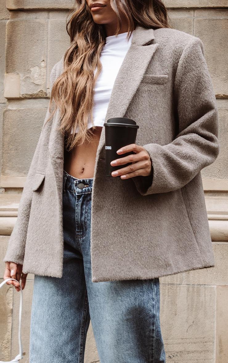 Жакет PrettyLittleThing CMZ3407 р. 36 Серый - фото 3 Жакет PrettyLittleThing CMZ3407 р. 36 Серый - фото 3