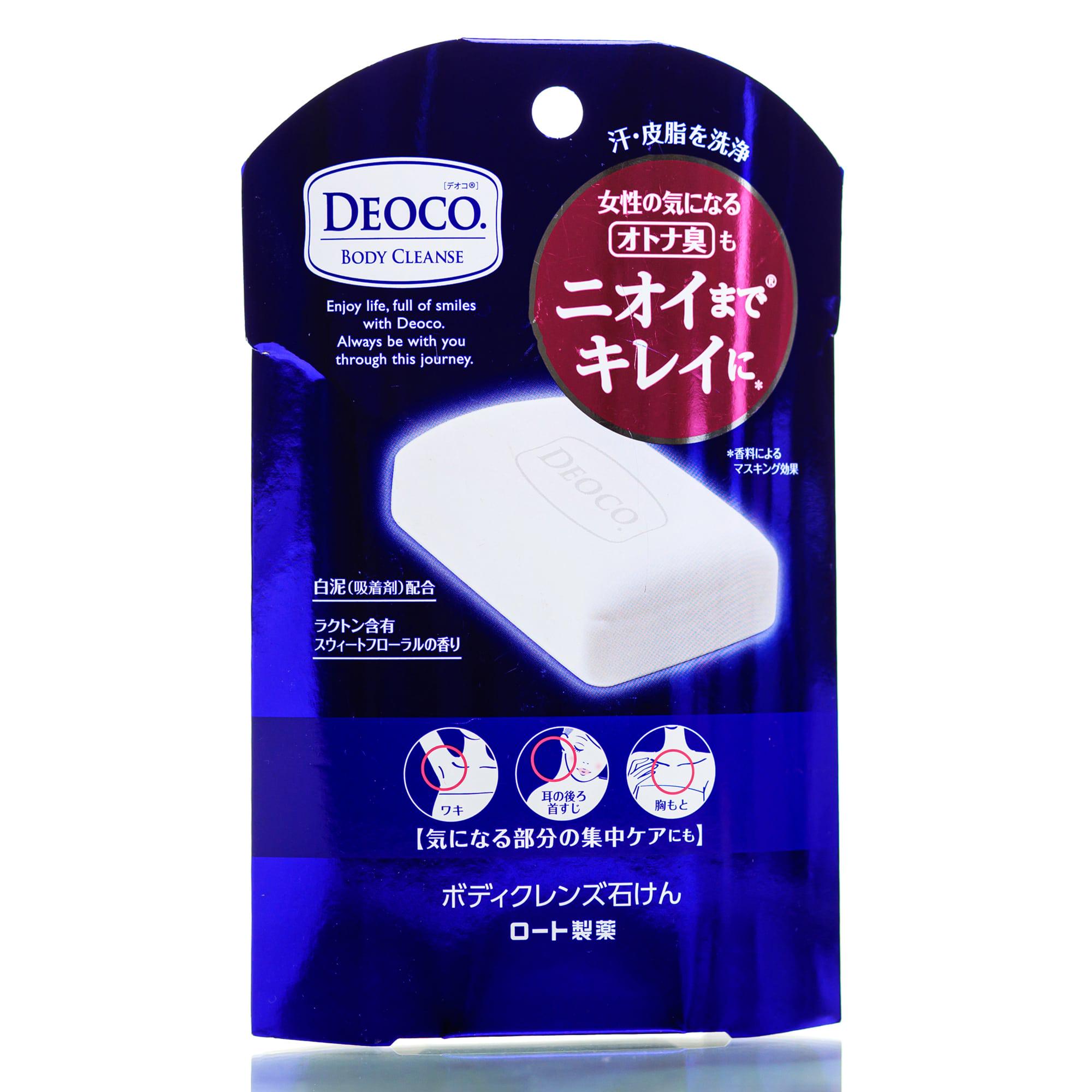 Мыло против возрастного запаха Rohto Deoco Body Cleanse Soap 75 г (12352213)