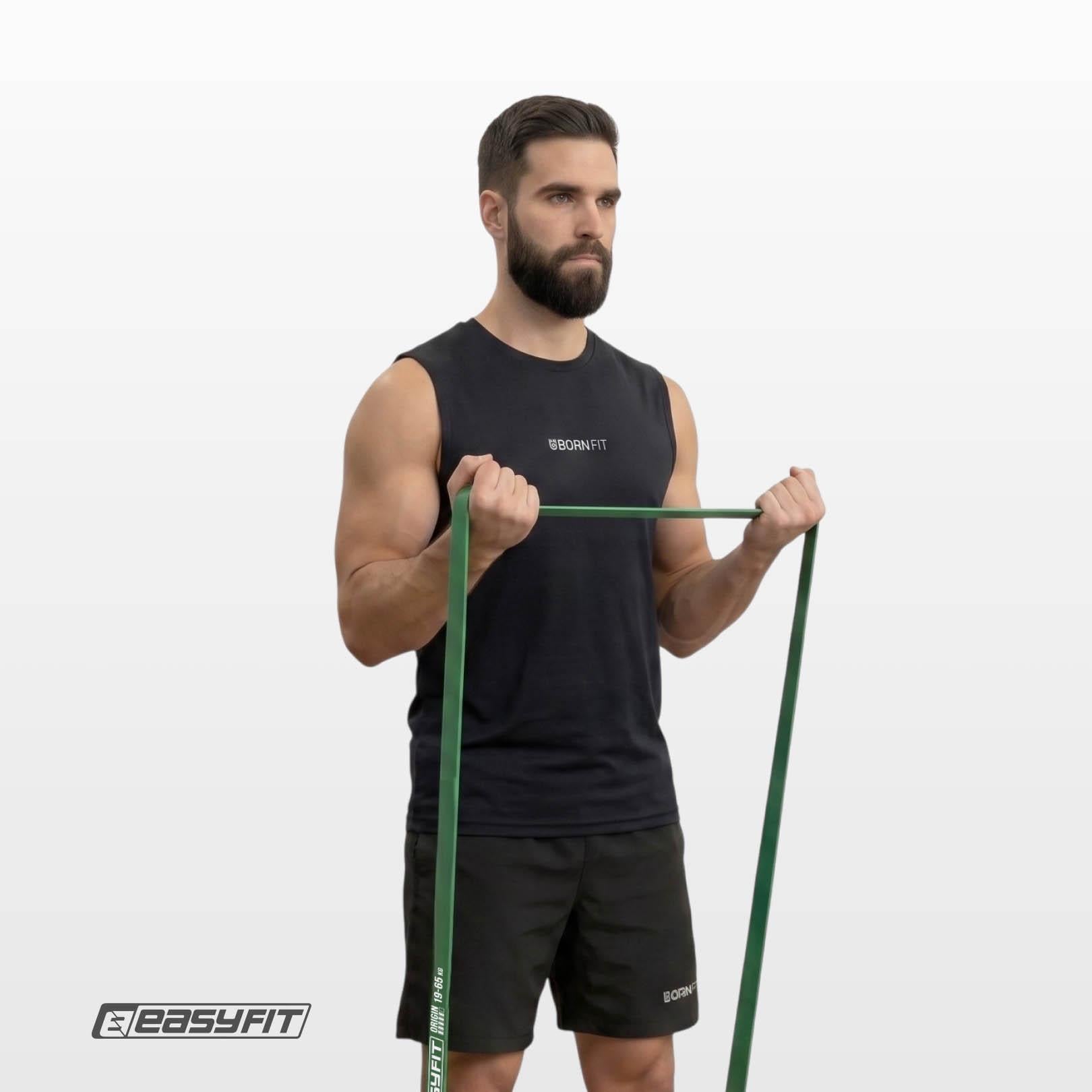 Гумова петля EasyFit Power Bands 19-65 кг для підтягувань Зелений (EFPB1965-Gr) - фото 5