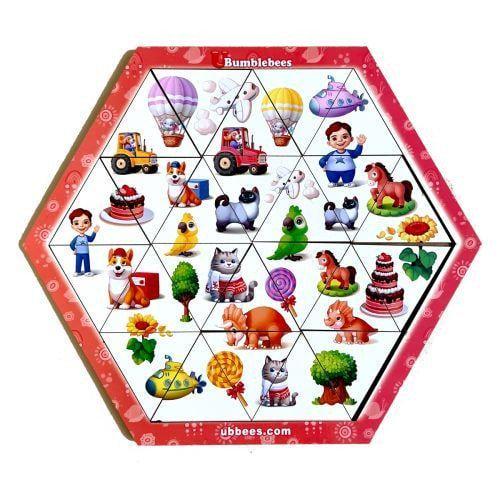 Пазл-головоломка Колір та розмір (17396)