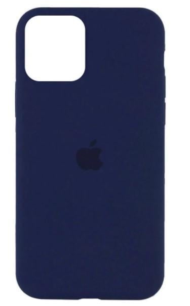 Силікон Silicone Case IPHONE 11 PRO DARK BLUE - фото 1