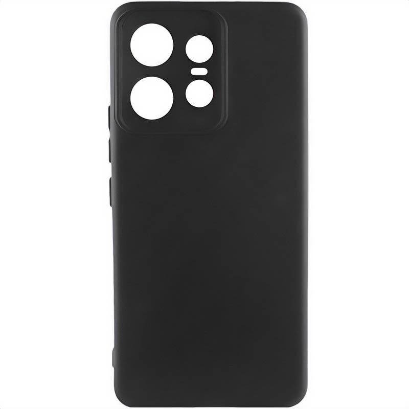 Противоударный Чехол Silicone Cover Lakshmi Full Camera (AA) для Motorola Edge 50 Pro Черный/Black