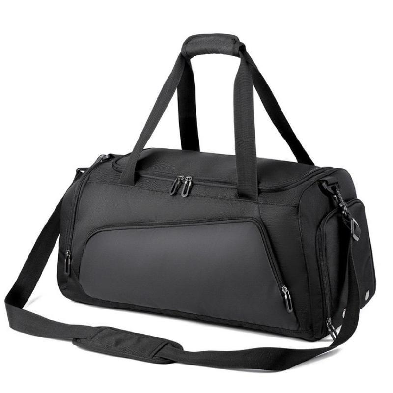 Спортивна сумка з плечовим ременем для спорту 57x26x30 см Чорний (CZYP-751B) - фото 8 Спортивна сумка з плечовим ременем для спорту 57x26x30 см Чорний (CZYP-751B) - фото 8