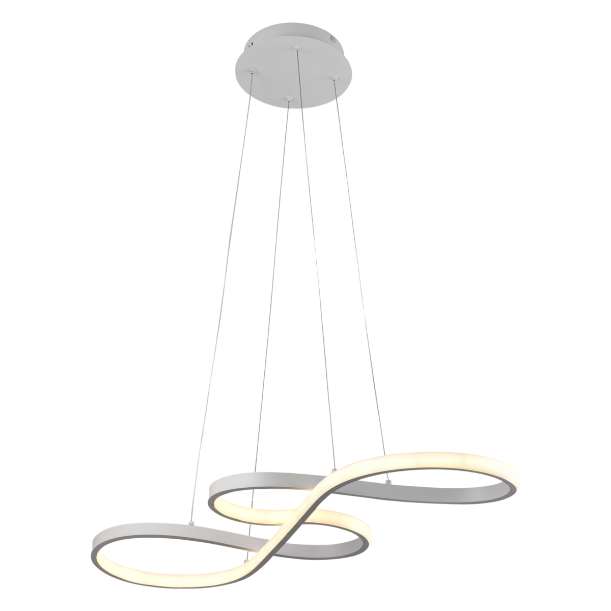 Люстра подвесная светодиодная Light House SRS-19625 WT 56W Белый