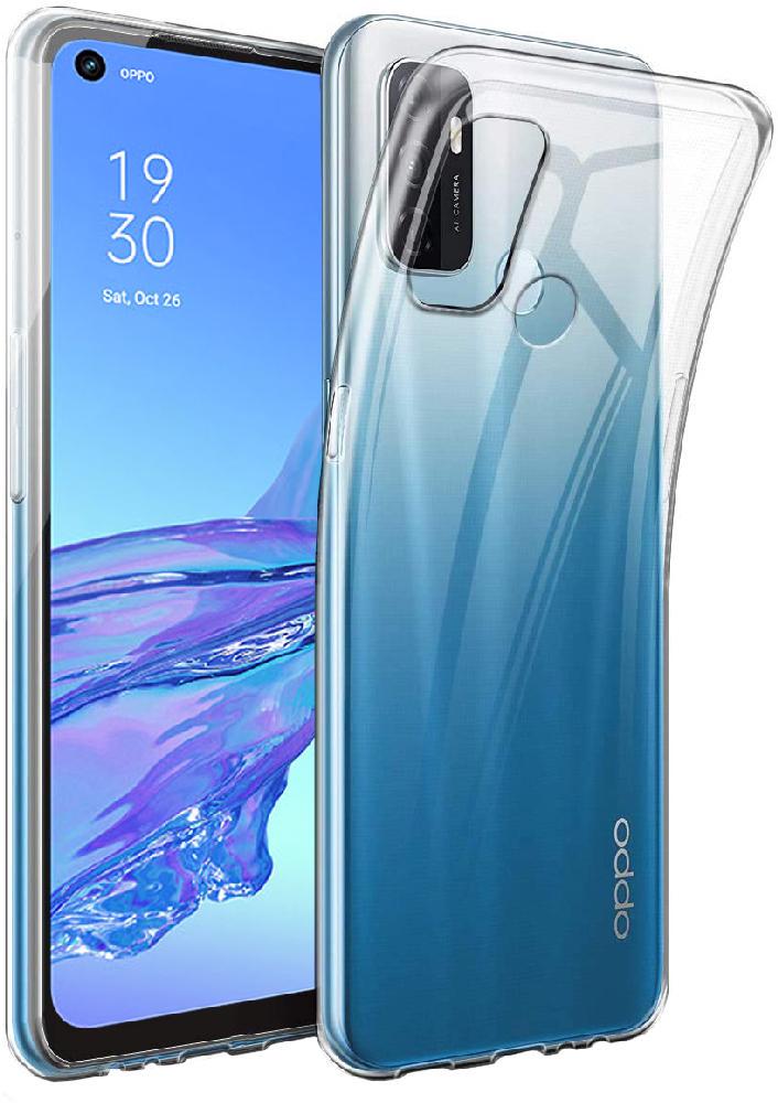 Прозрачный Чехол OPPO A53 (ультратонкий силиконовый) (17870) Прозрачный Чехол OPPO A53 (ультратонкий силиконовый) (17870)