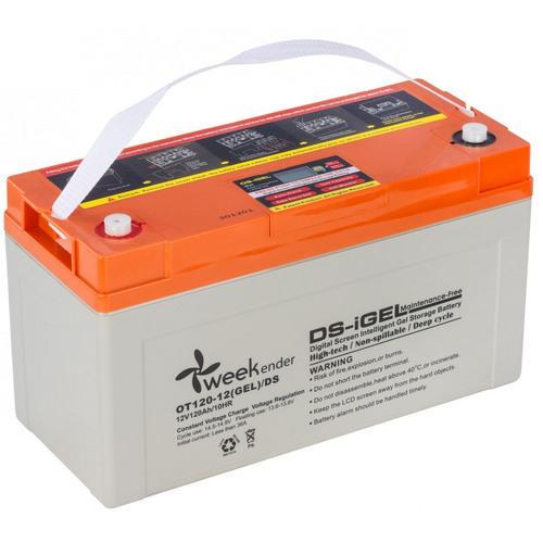 Тяговый аккумулятор Weekender DS 12V 120A/h GEL дисплей USB порт