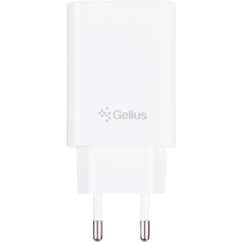 Зарядний пристрій мережевий Gelius Dos GP-HC062 40W 2Type-C White (99740) - фото 3 Зарядний пристрій мережевий Gelius Dos GP-HC062 40W 2Type-C White (99740) - фото 3