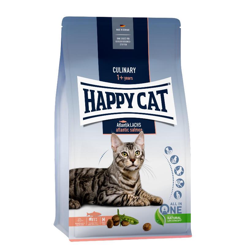 Корм для кішок Happy Cat Supreme Atlantik-Lachs 10 кг з лососем