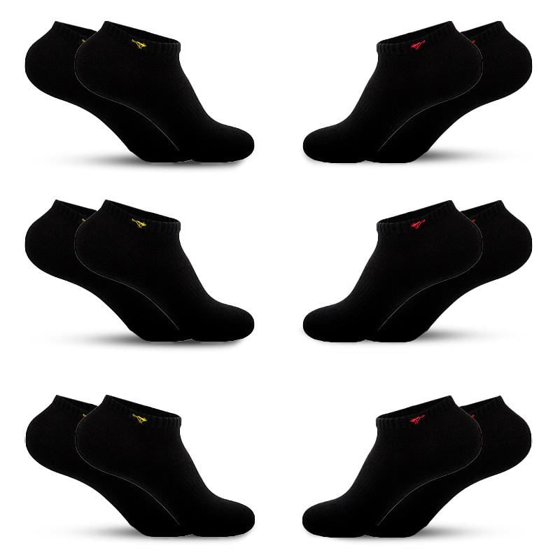 Носки мужские короткие Septwolves 200N Black р. 41-43 6 пар подарочный набор носков 26-28 см