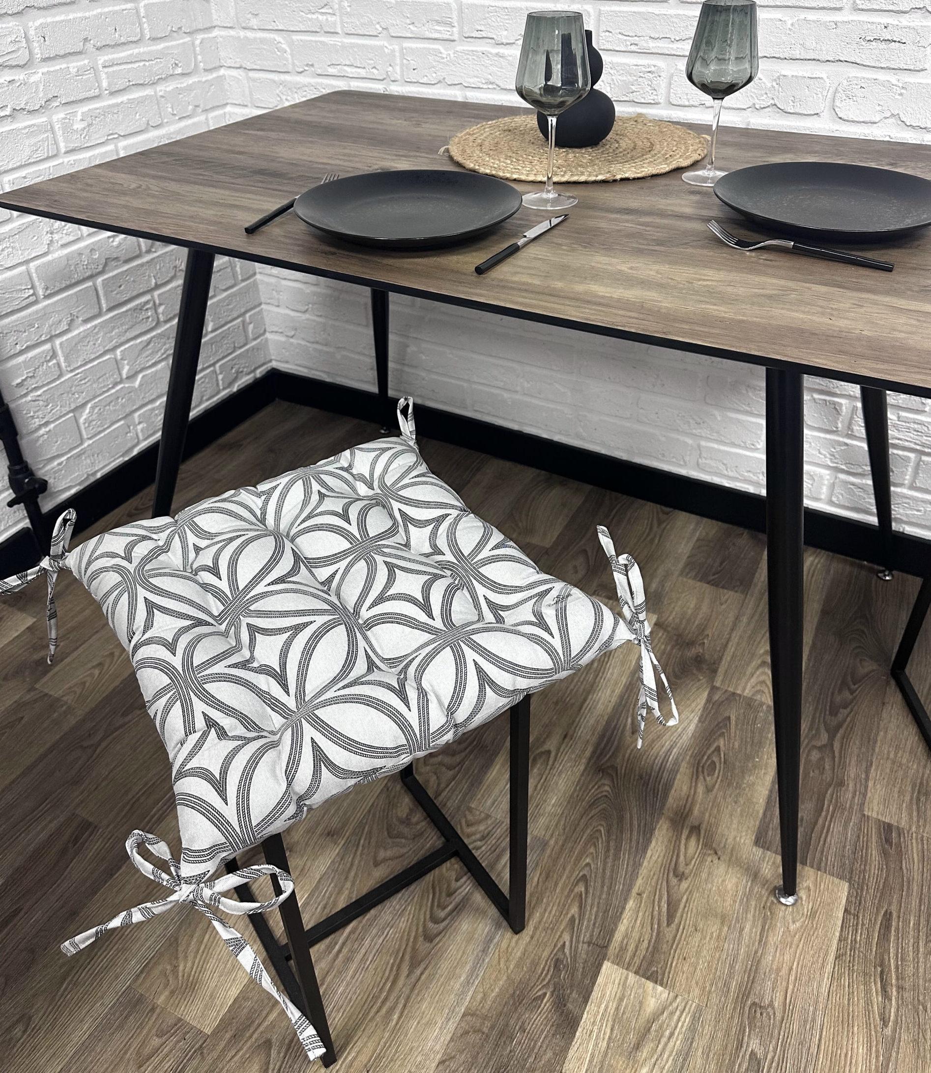 Сидушка Comfort Home Ornament на стул/кресло/садовая мебель 40х40 см