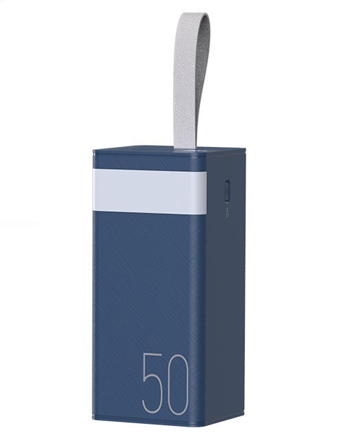 Портативное зарядное RPP-321 50000 mAh 2USB/Type-C PD/QC 20W/3A blue