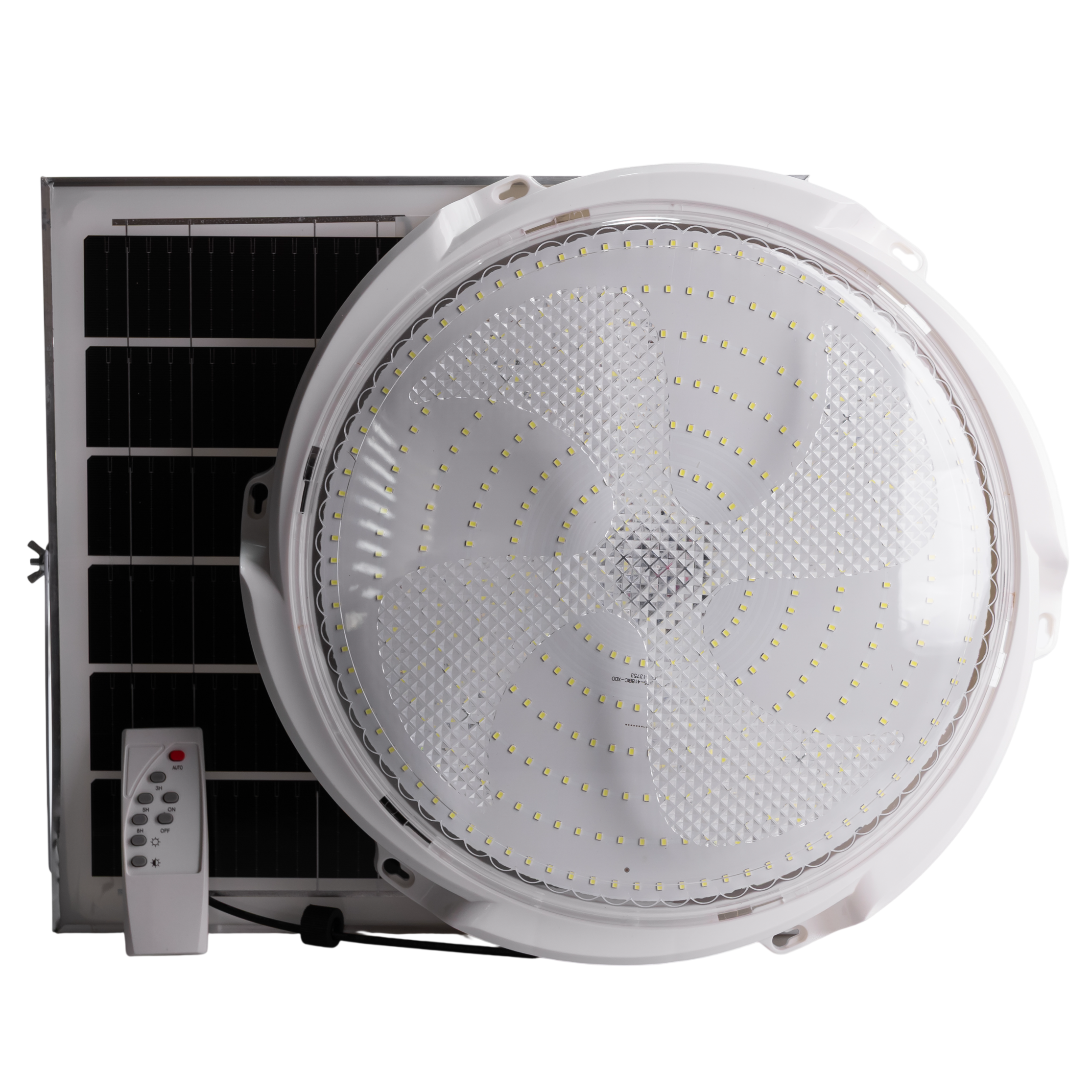 Уличный потолочный светильник 330 LED 200 Вт с солнечной панелью (HP-5-67)