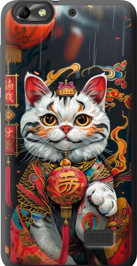 Чехол на Huawei Honor 4C China Cat v2 (6135u-183-42517)