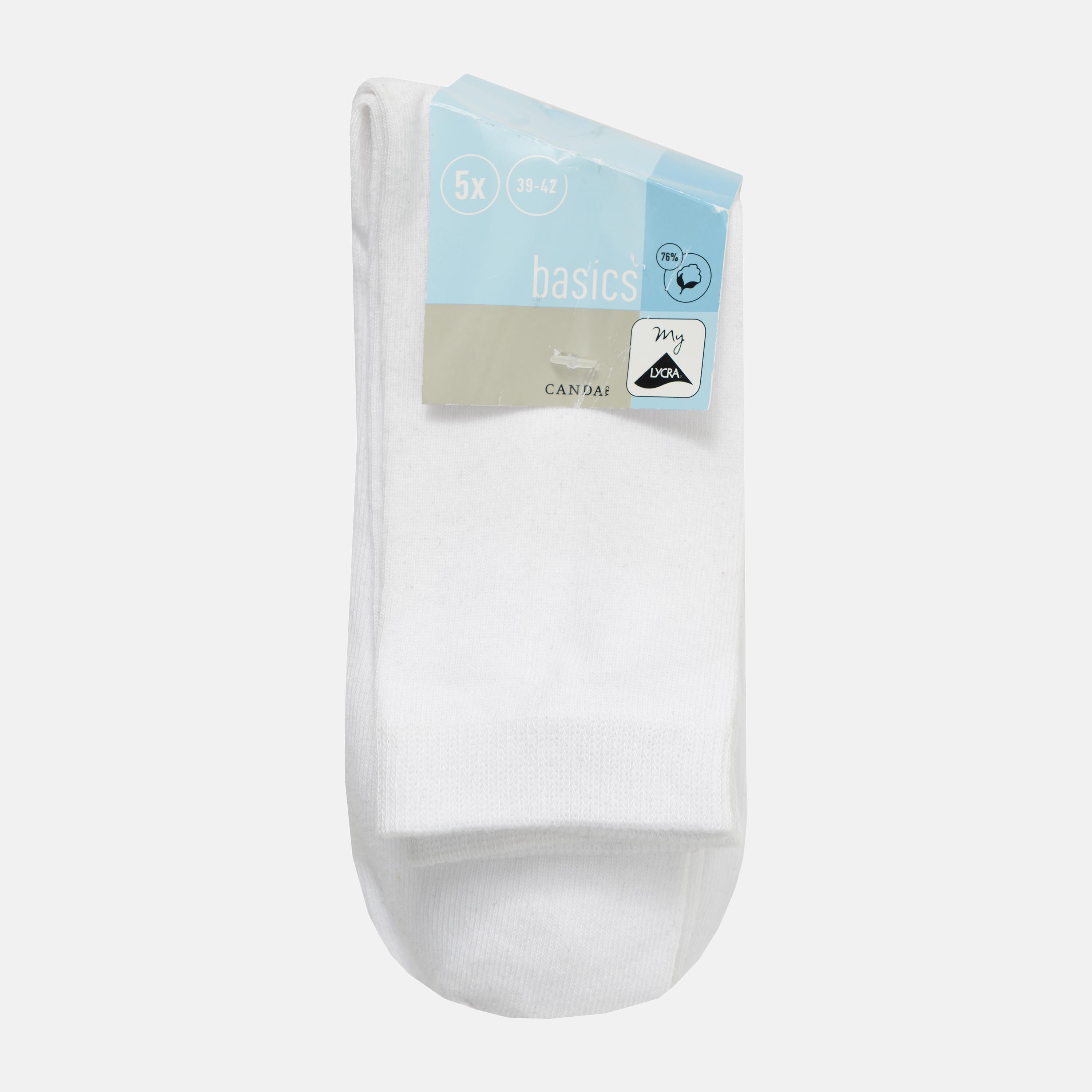 Шкарпетки C&A 5 пар р. 35-38 Білий (2243129740941)