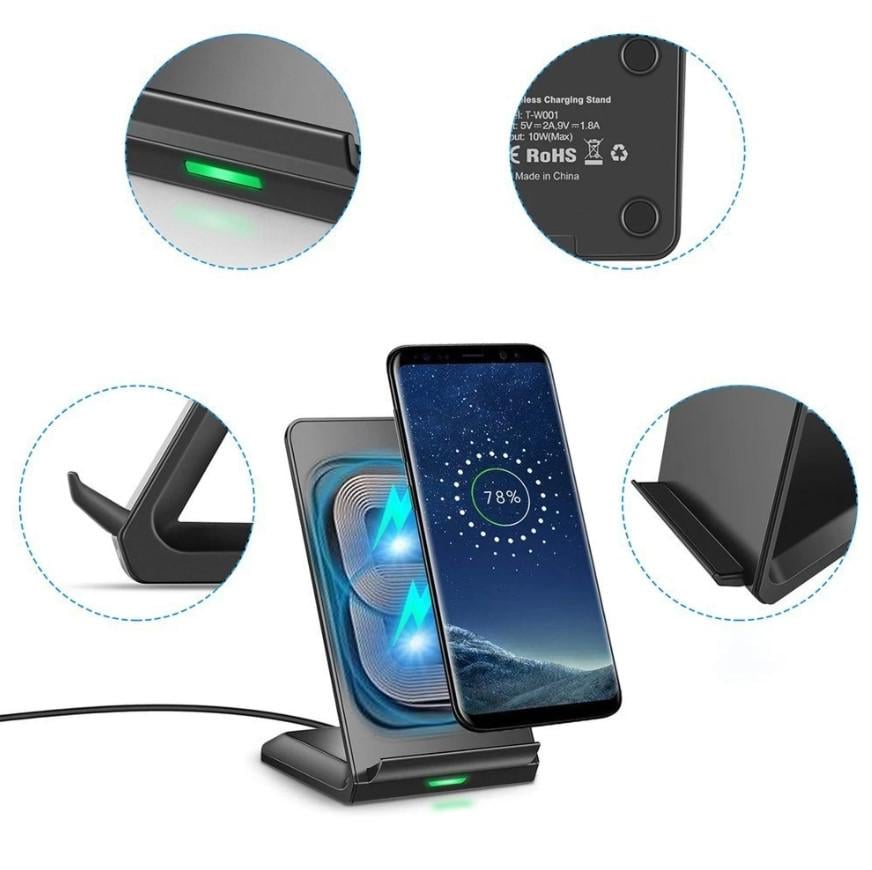 Зарядное устройство для Choetech беспроводное 10 W (T524-S) - фото 6 Зарядное устройство для Choetech беспроводное 10 W (T524-S) - фото 6