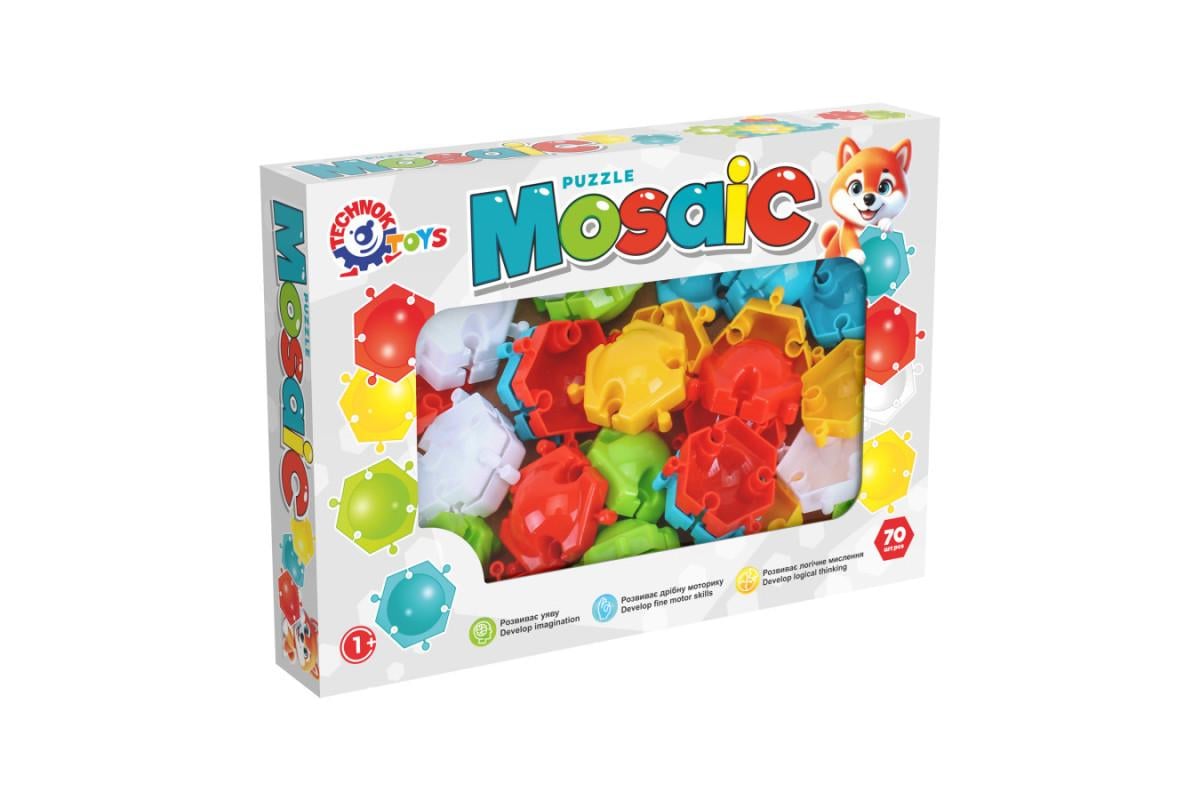 Дитяча мозаїка-пазли ТехноК (1935)