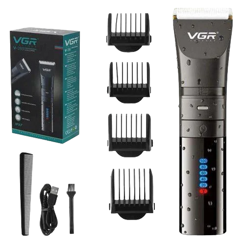 Машинка для волосся та бороди VGR V-286 Professional 4 насадки (2271720388)