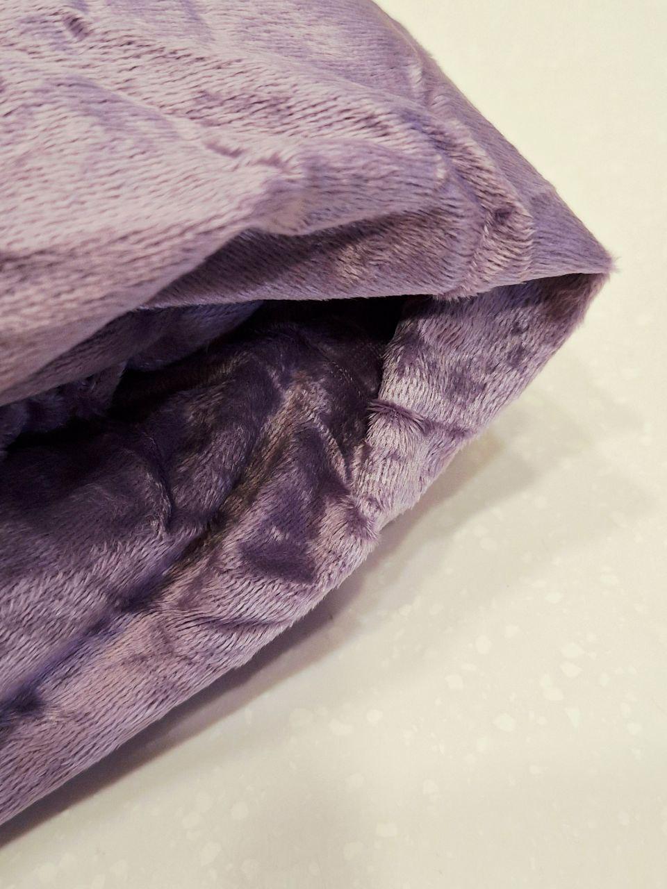 Простыня на резинке Colorful Home велюровая 160x200x25 см Сиреневый (1627) - фото 4 Простыня на резинке Colorful Home велюровая 160x200x25 см Сиреневый (1627) - фото 4