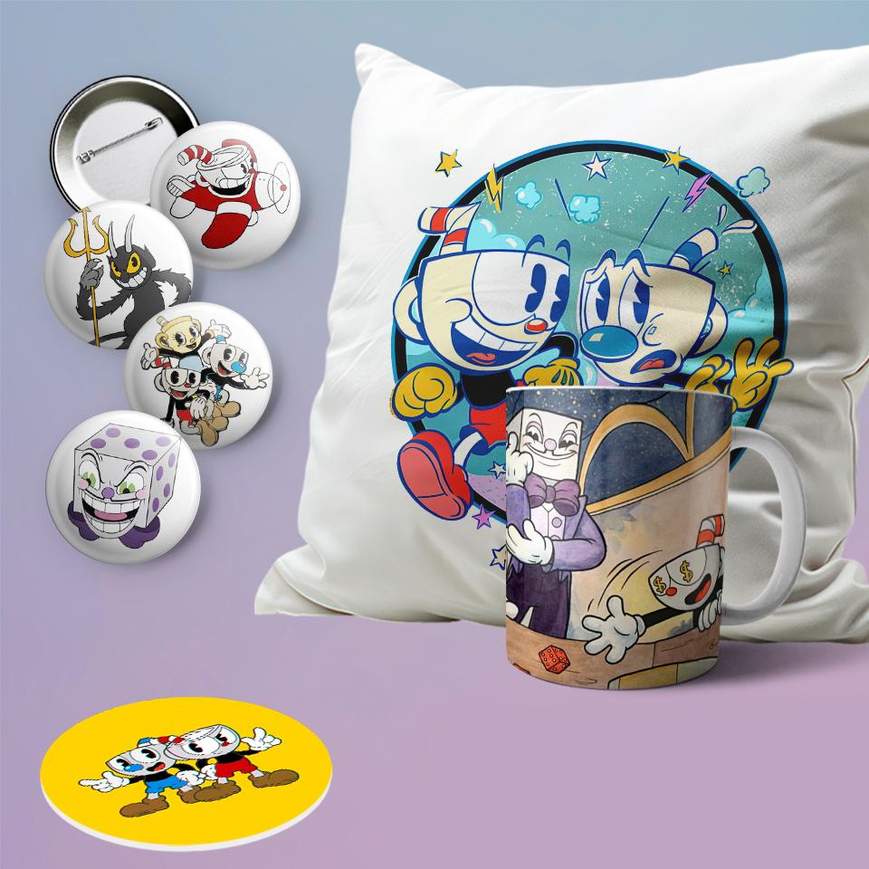 Подарочный набор игровой бокс Cuphead (129)
