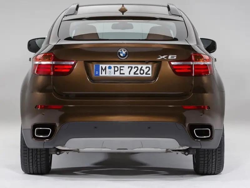 Накладка передняя и задняя для BMW X6 E-71 2008-2014 гг. 2 шт. (89346) - фото 5