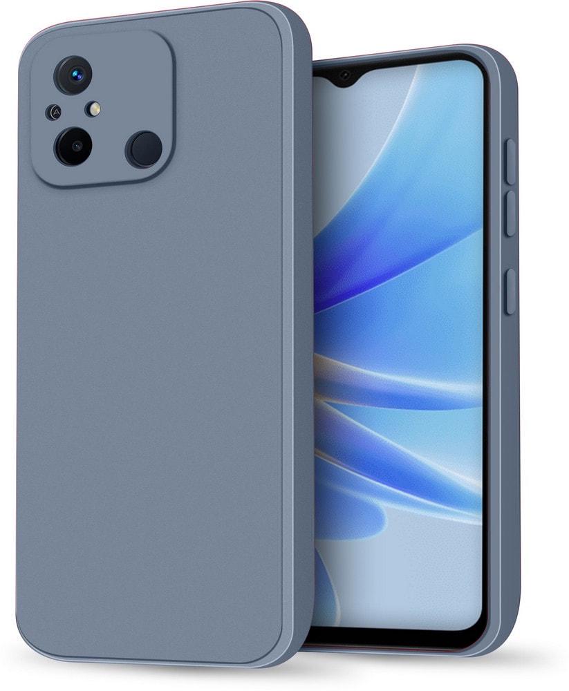 Силиконовый чехол HardCorner Xiaomi Redmi 12C (с микрофиброй) Gray Blue (35416-6D) Силиконовый чехол HardCorner Xiaomi Redmi 12C (с микрофиброй) Gray Blue (35416-6D)