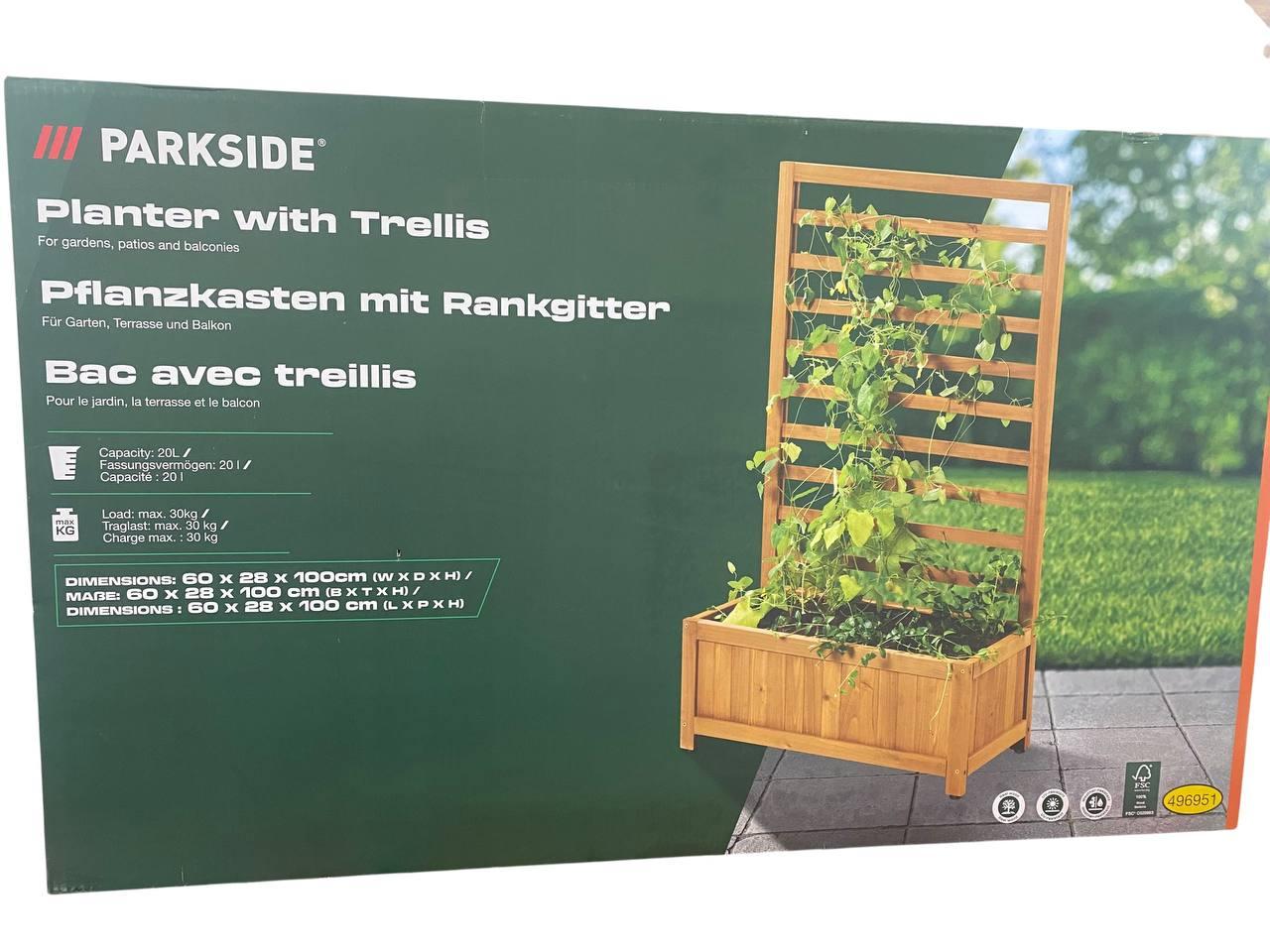 Кашпо с решеткой Parkside деревянное (3045187463) - фото 4