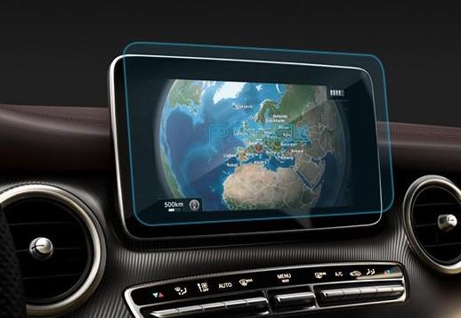 Стекло защитное Pixsel на монитор Mercedes Benz GLC CLASS 11“ 2015-2018 закаленное глянец