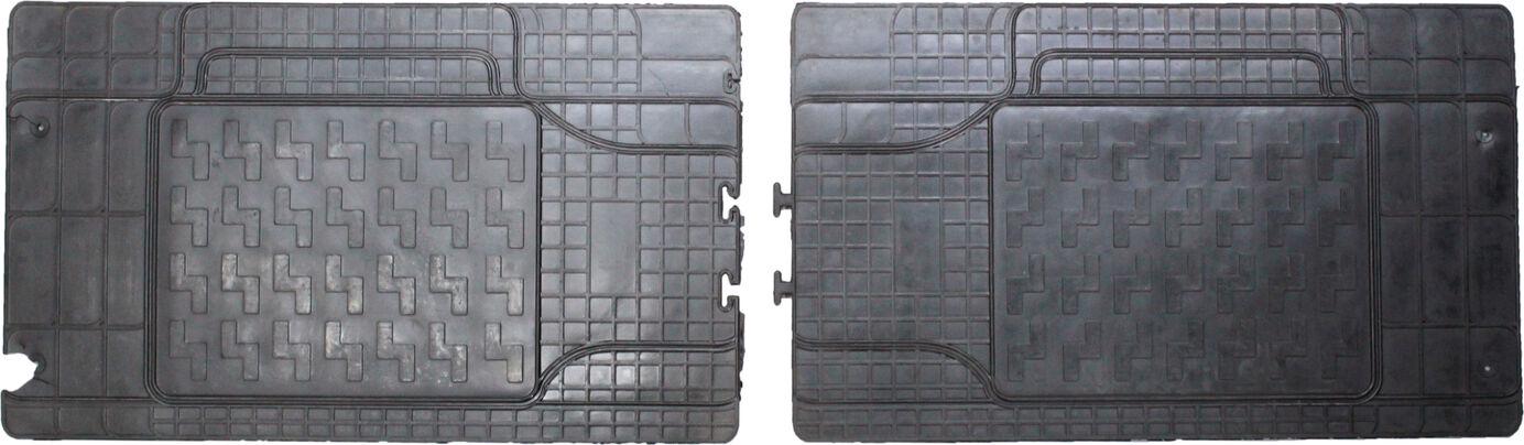 Автоковрики резиновые в салоне Polytep Classic 1460х430 мм 2 шт.