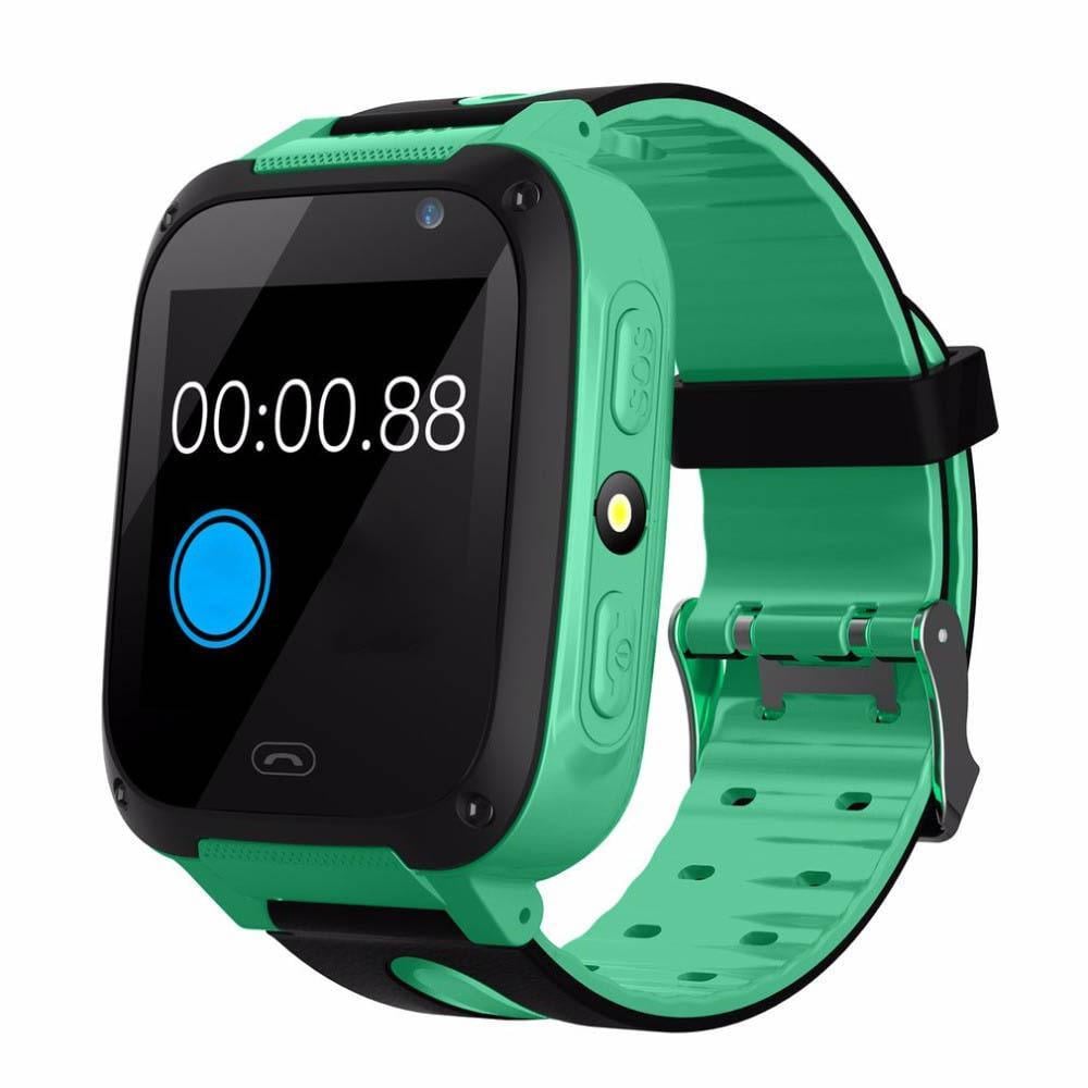Детские смарт-часы Baby Watch 01KID с GPS/SIM/камера/SOS/двусторонний вызов Green