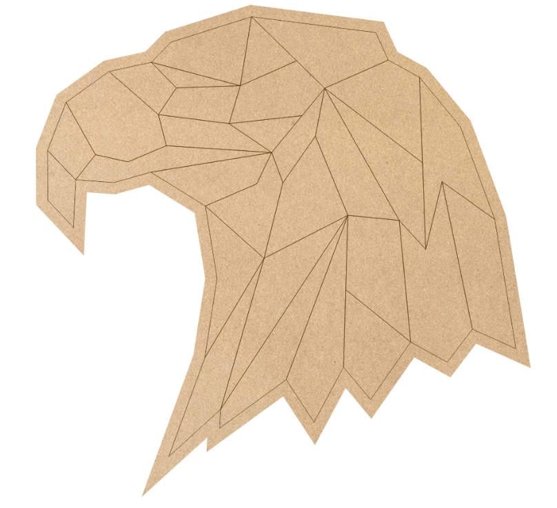 Основа для декорирования панно-мозаика ROSA TALENT Орел 1 42х42 см