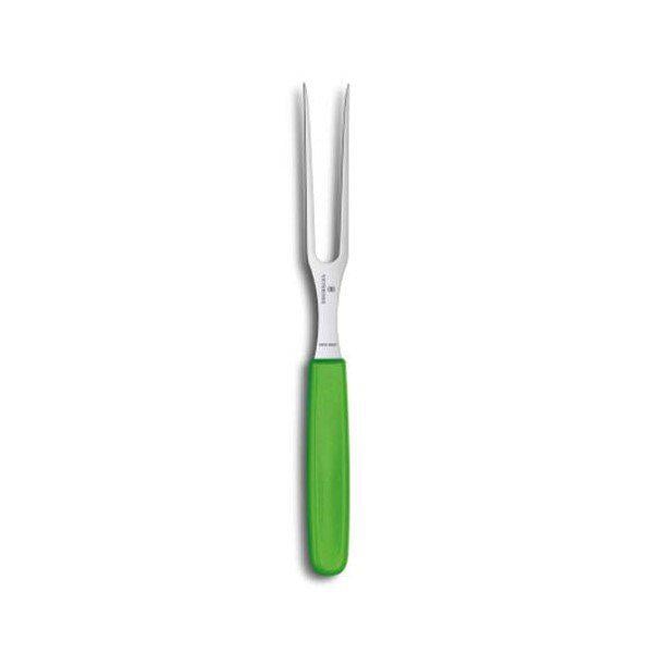 Кухонна вилка Victorinox Vx52106.15L4B Swiss Classic Carving Fork 382 мм Зелений