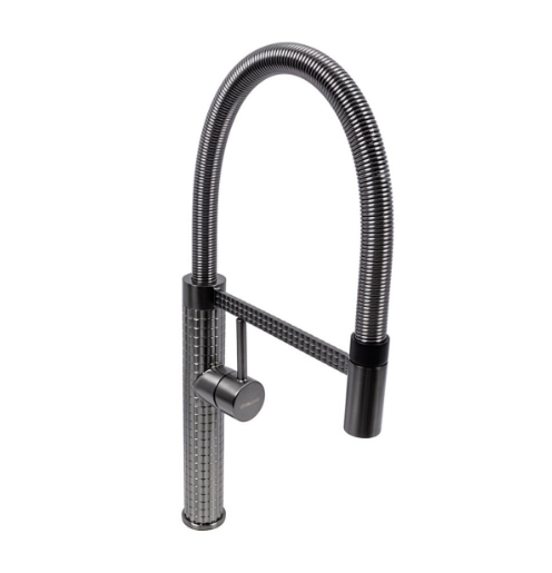 Смеситель кухонный Valeso гибкий PVD Черный (VAS2) Смеситель кухонный Valeso гибкий PVD Черный (VAS2)