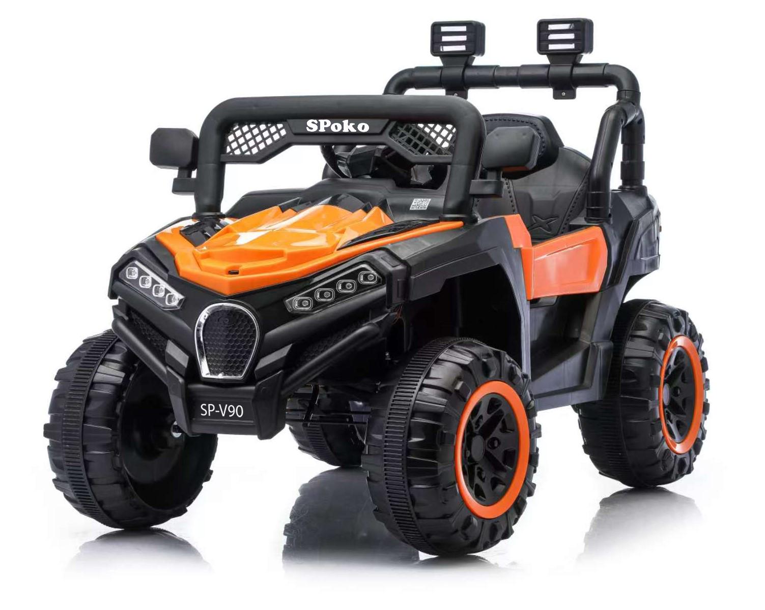 Детский электромобиль Spoko Багги 4х4 SP-V90 оранжевый (6988)