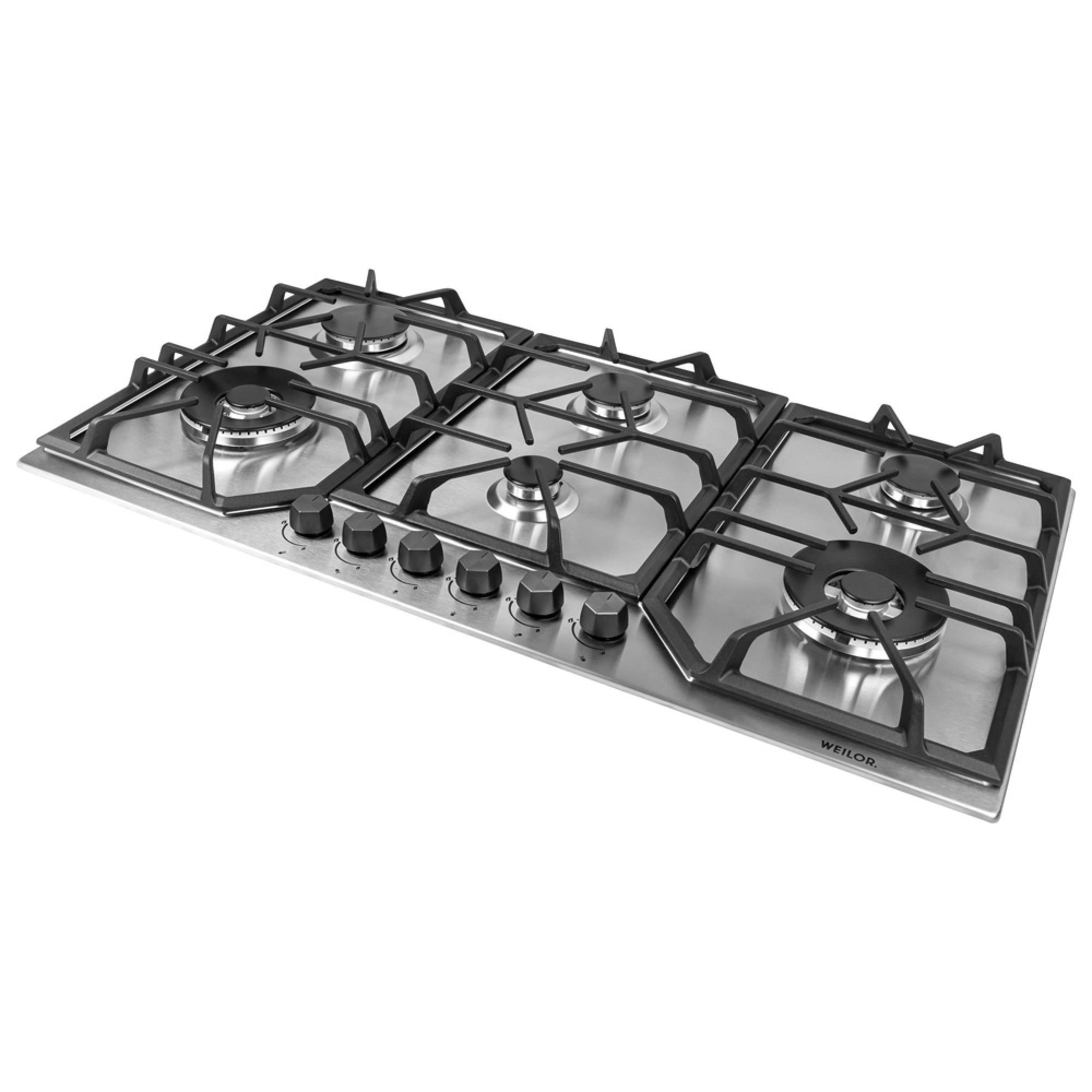 Варочная поверхность газовая WEILOR GM W 904 SS - фото 4 Варочная поверхность газовая WEILOR GM W 904 SS - фото 4