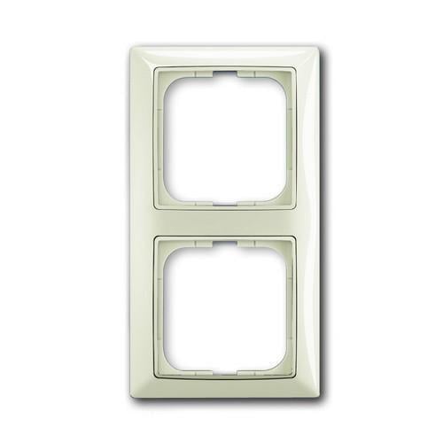 Рамка ABB Basic55 2-я Слоновая кость (2CKA001725A1485)