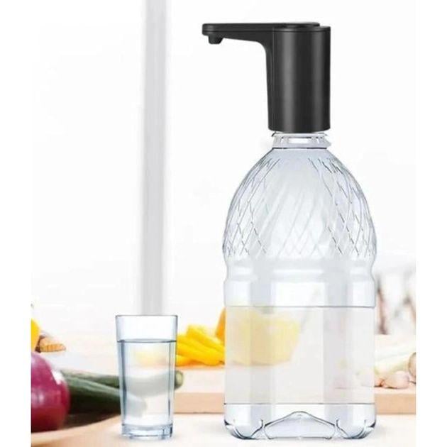 Помпа для воды электрическая с подсветкой Черный - фото 10