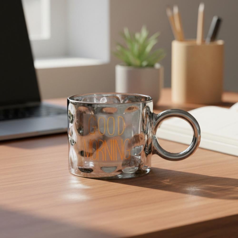 Чашка Modern Доброе утро 270 мл 6 комплектов Cерый