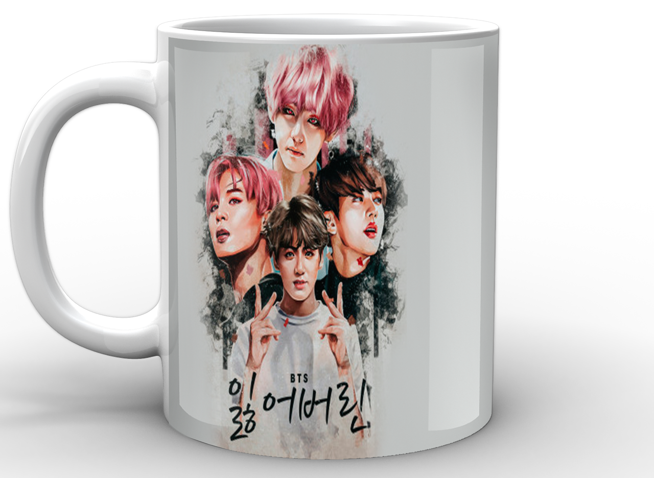 Чашка Gee! BTS Иллюстрация BTS BTS 02.50