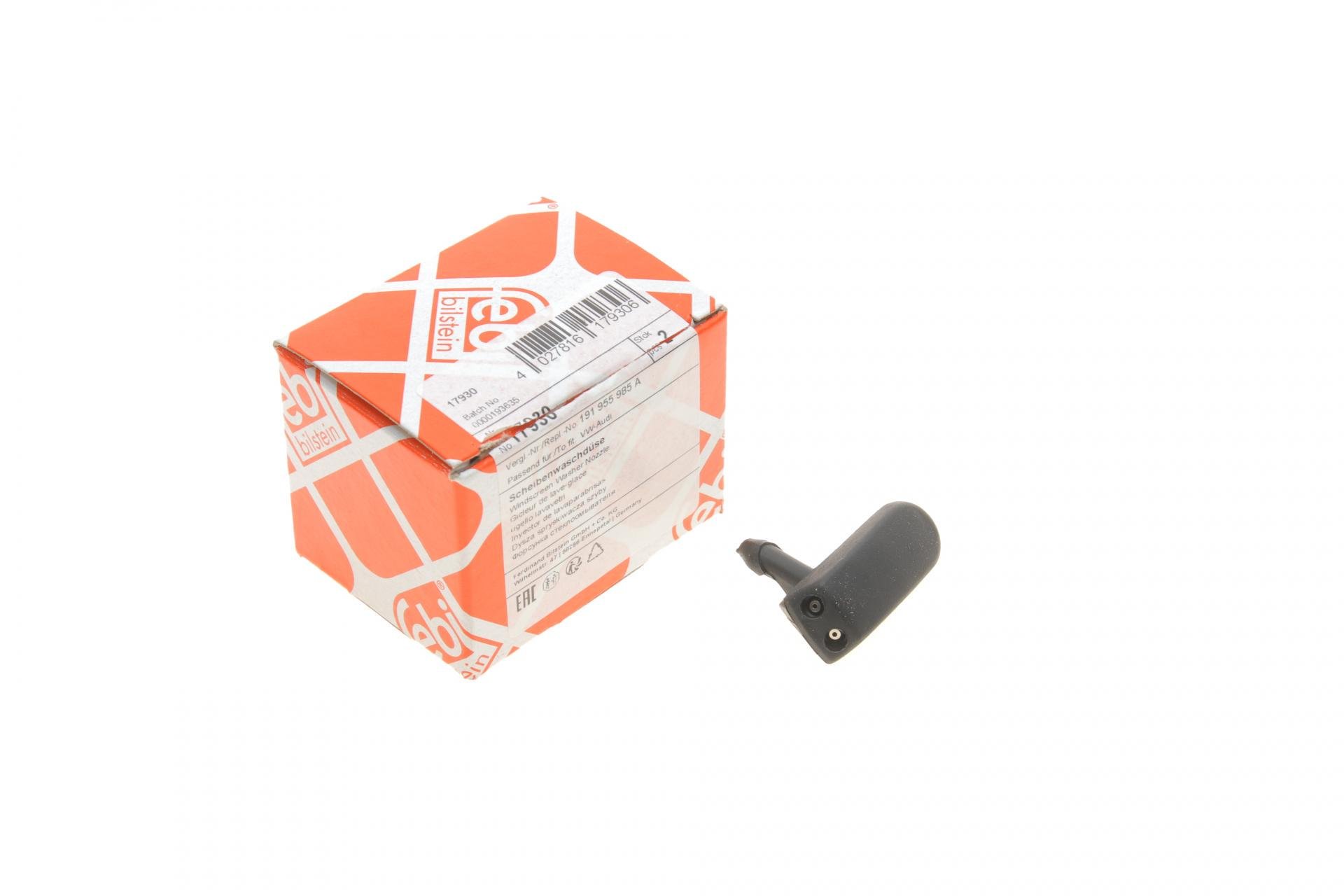 Форсунка омывателя стекла FEBI BILSTEIN VW Caddy II/T4 переднего (17930)