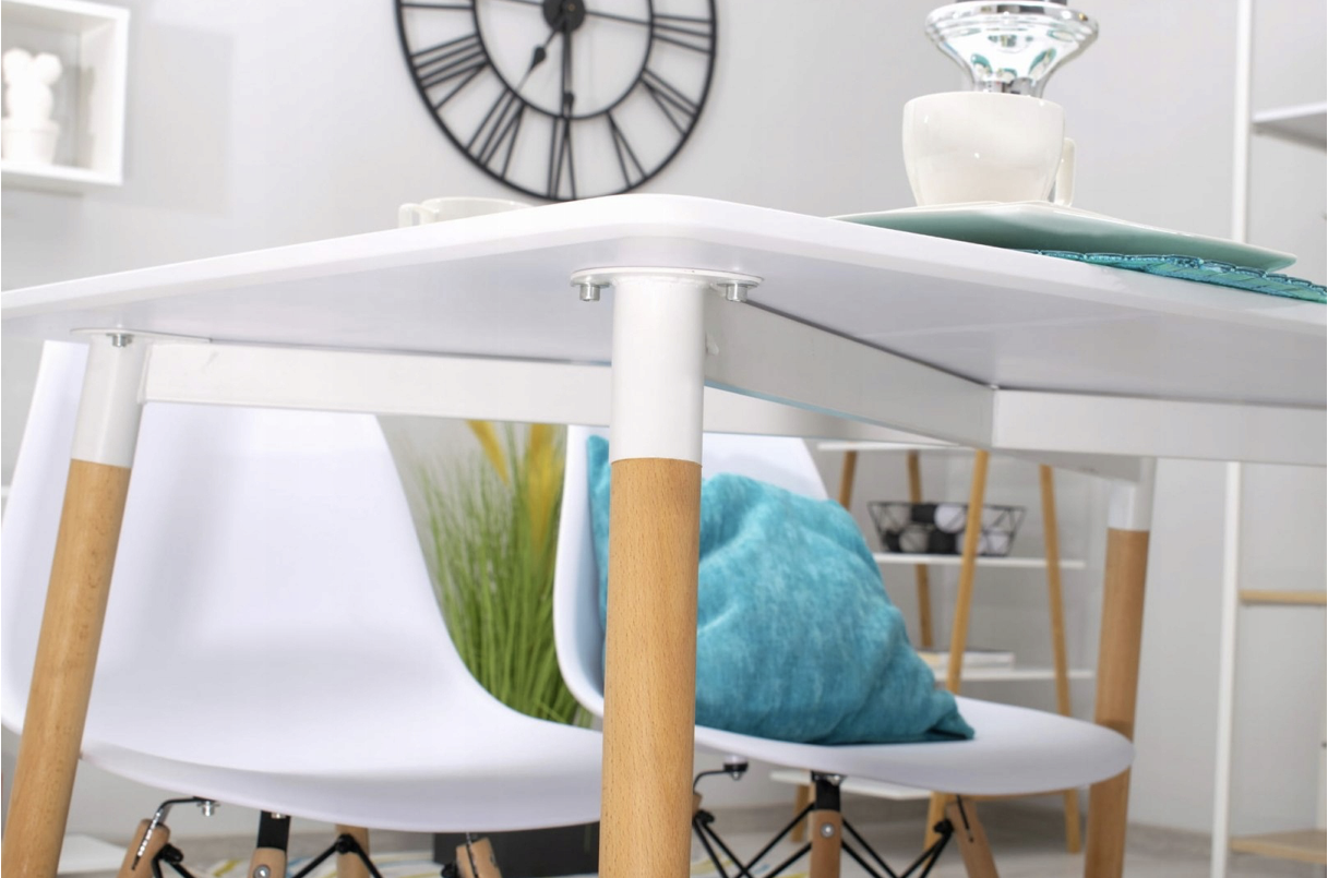 Обеденный стол Fregat Milano в скандинавском стиле Белый (2730786034) - фото 6 Обеденный стол Fregat Milano в скандинавском стиле Белый (2730786034) - фото 6