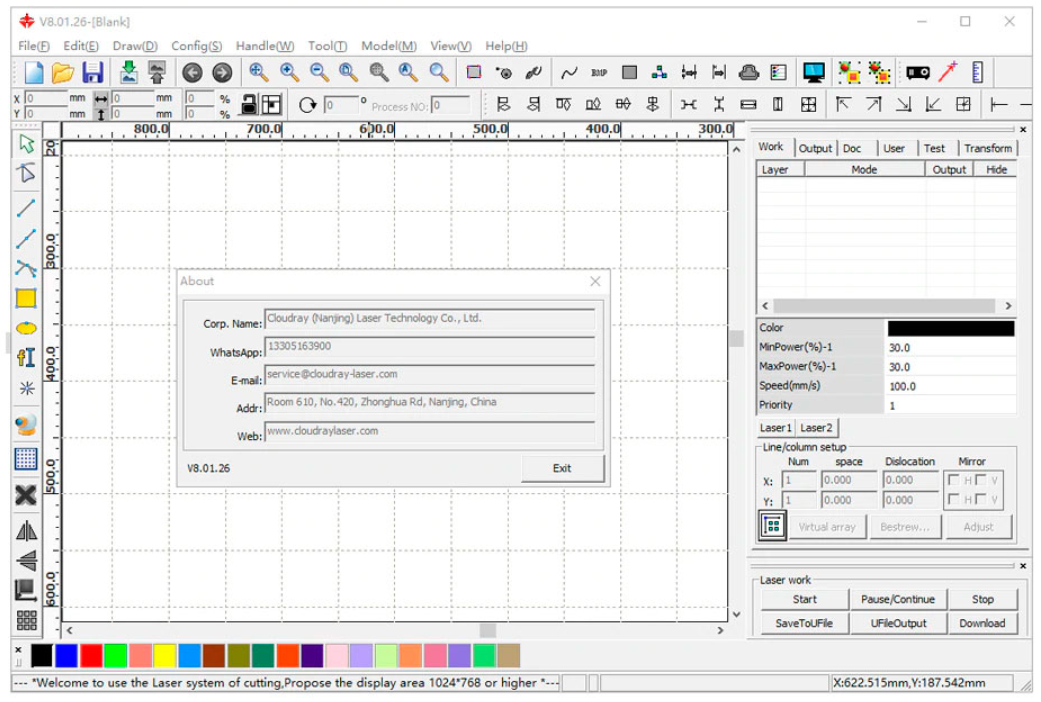 Контролер Ruida RDC6445G з панеллю керування для CO2 лазерного верстата (510467) - фото 4