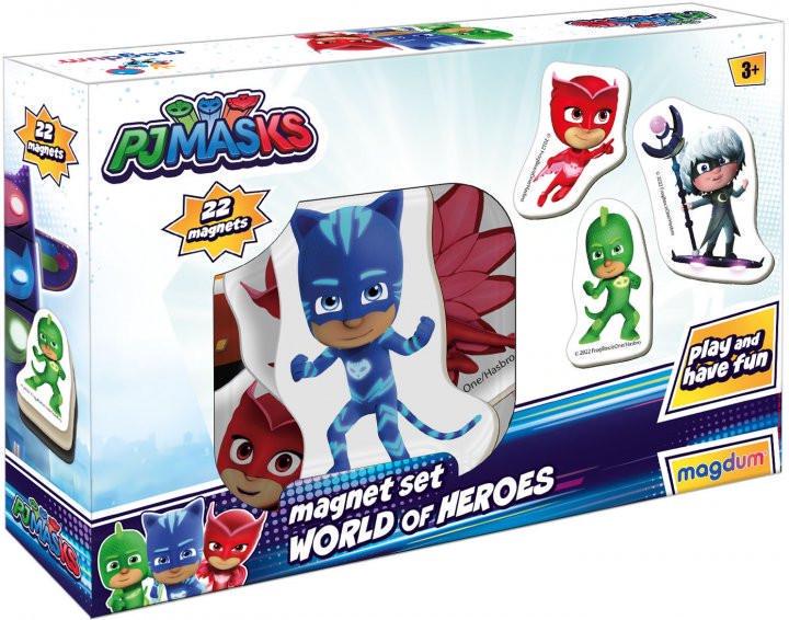 Дитячий ігровий набір магнітів Magdum Герої в масках Світ героїв МЕ 5031-31 (26115567)