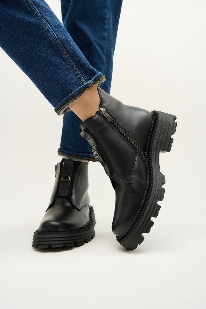 Черевики жіночі LONZA р. 36 Чорний (181760)