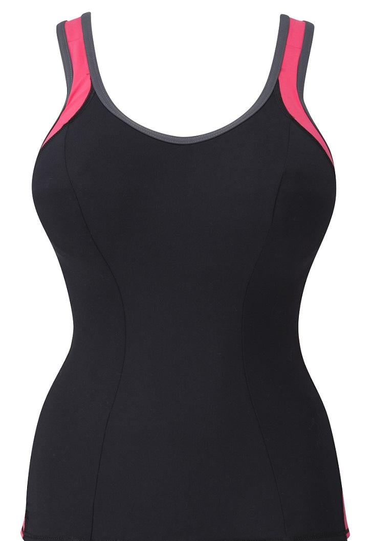 Танкини спортивный FREYA Active Swim 3184 36E Black (886279026671)