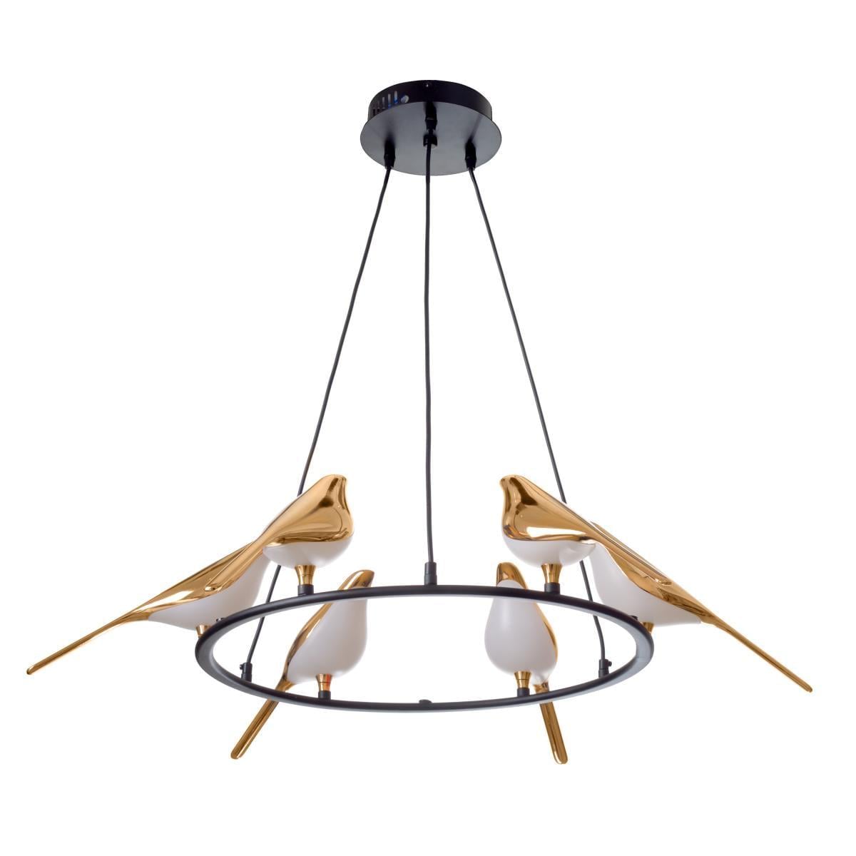 Люстра Brille BL-999S/6 30 W G/BK