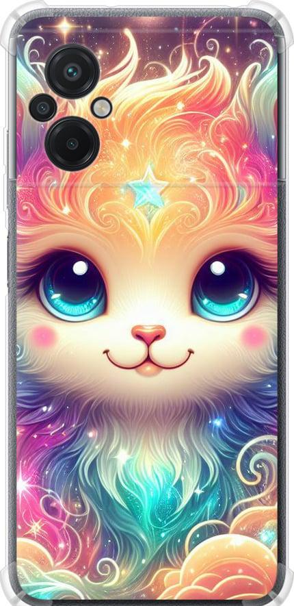 Чехол на Xiaomi Poco M5 Сказочный котенок (5813sp-2767-42517)