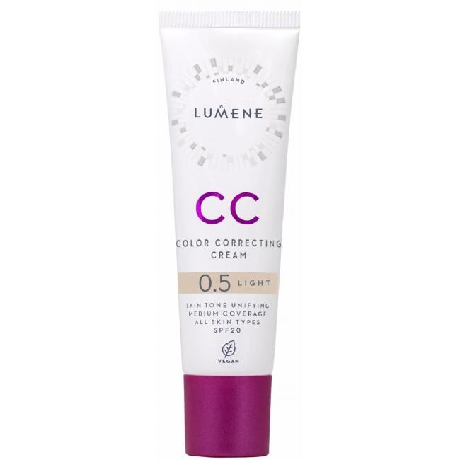 Тональный крем LUMENE CC CREAM SPF 20 LIGHT №05 30 мл (6412600834918)