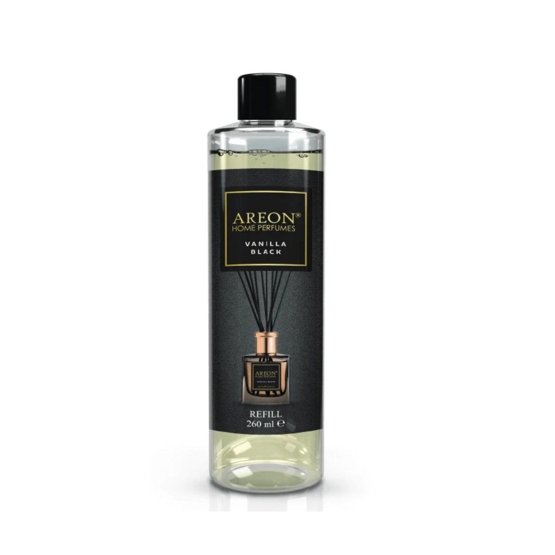 Наповнювач для аромадифузору Areon Home Perfumes Refill Premium Vanilla Black 260 мл