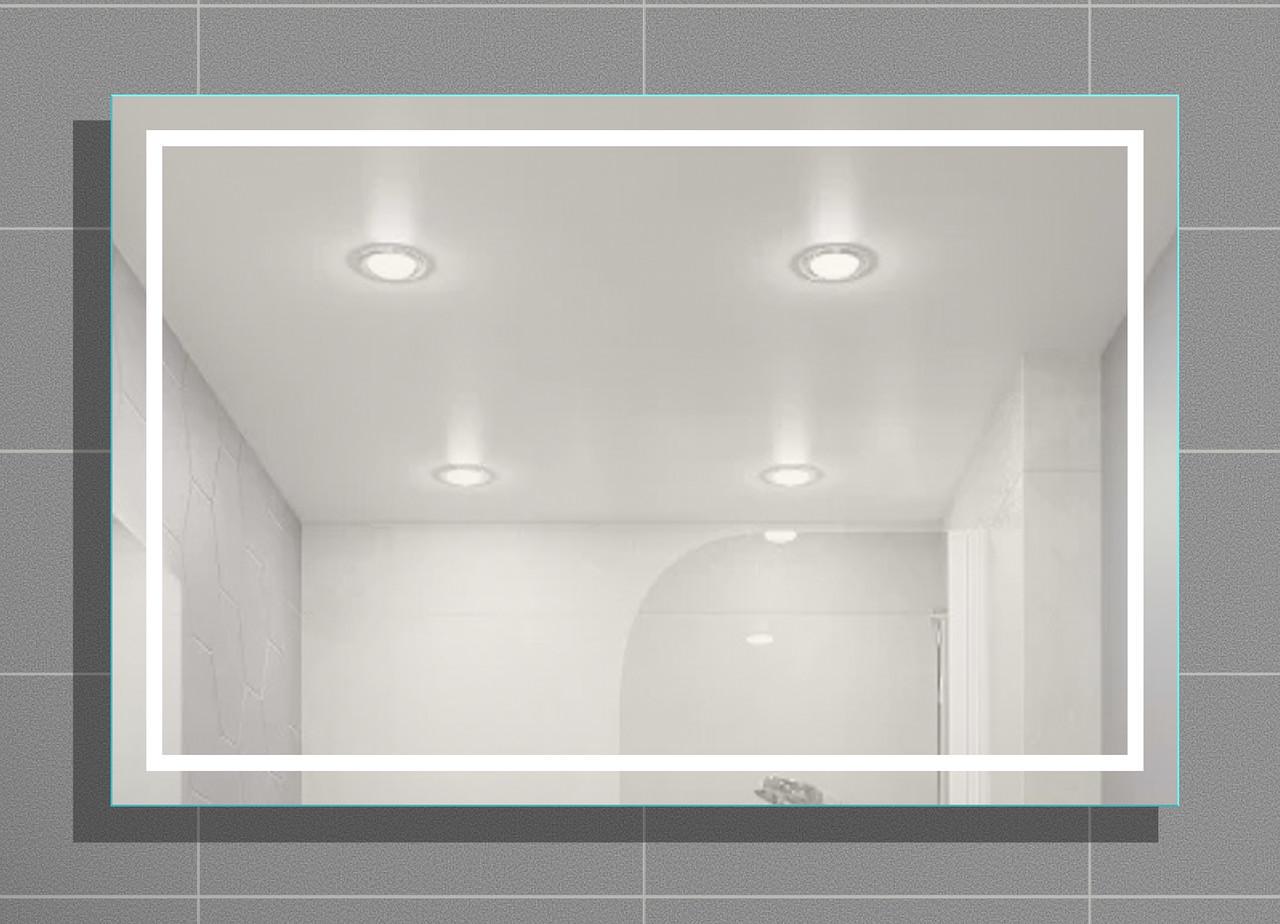 Дзеркало для ванної кімнати AVT з LED-підсвіткою та механічним вимикачем 1200х800 мм (30410946)